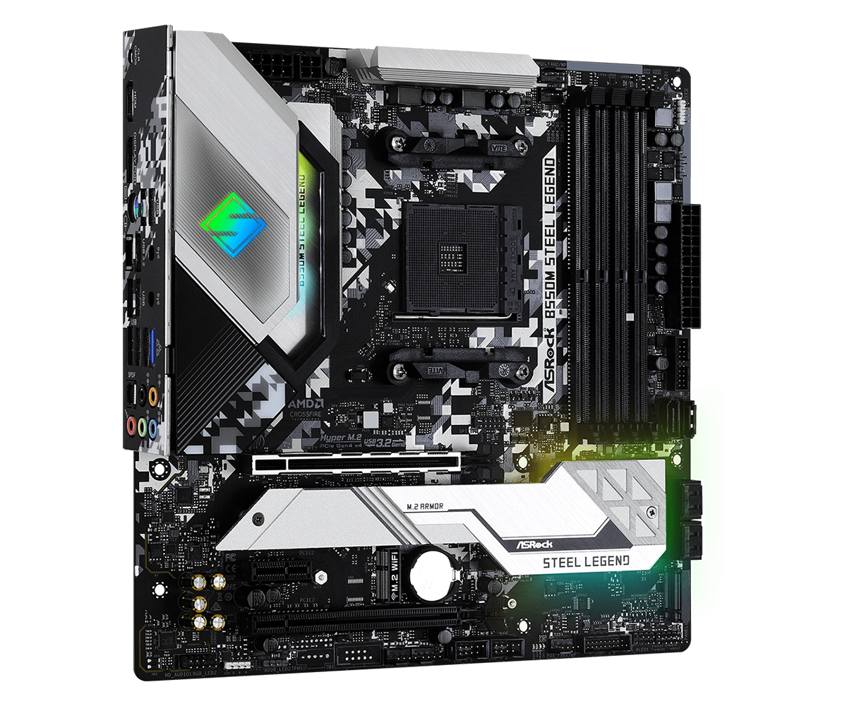 Asrock B550M Steel Legend - Motherboard Specifications On